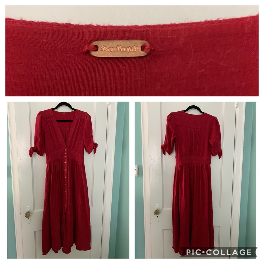 Sold Free people love of my life midi dress